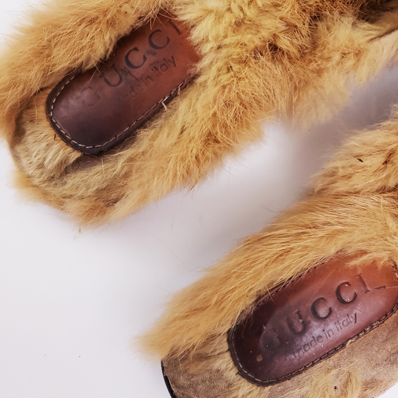 Gucci princetown fur Loafers spaceship/dragon - Picture 10 of 10
